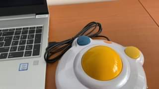 BIGtrack veľká PC myš pomáha jednoduchšie ovládať počitač pomocou trackballu a v...