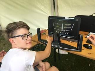 Moderné AAK pomôcky a hudobný systém BEAMZ si vyskúšali návštevníci festivalu Pa...