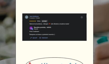 Naši klienti sú s našimi špeciálnymi pomôckami a službami nadmieru spokojní Chc...