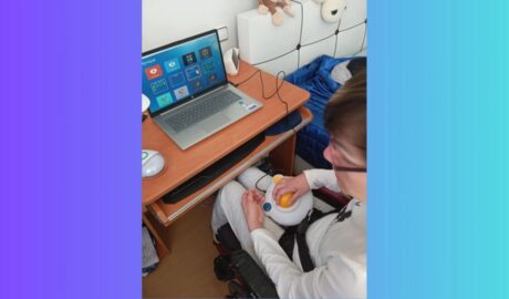 Komunikačné riešenie pri NKS a pri narušenej motorike Notebook 17”, špeciálny ...