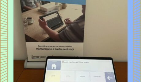 Augmentatívna a alternatívna komunikácia - dotyková pomôcka s programom na hlas...