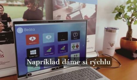 Očná navigácia PCEye pomôže jednoducho nastaviť, nakalibrovať Váše oči Komuniku...