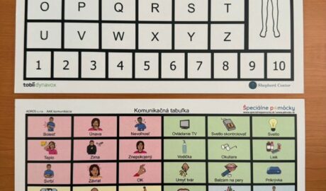 Komunikačné tabuľky pre jednotky intenzívnej starostlivosti (JIS) - komunikácia ...
