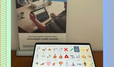 Augmentatívna a alternatívna komunikácia - dotyková pomôcka s programom na hlas...