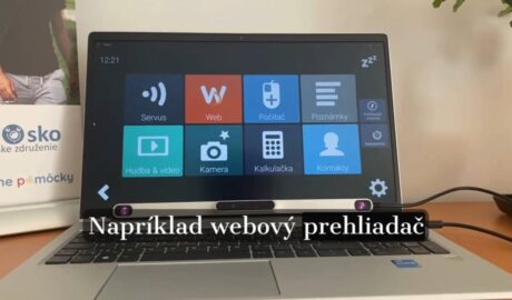 Komunikujte pomocou programu na hlasový výstup, píšte emaily, surfujte rýchlo po...