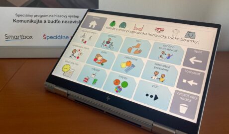 Grid 3 Špeciálny program na hlasový výstup a mriežka Voco Chat Dotyková komun...