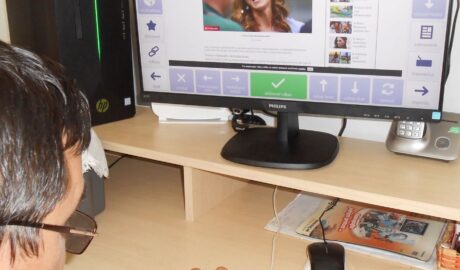 BIGtrack Veľká asistenčná PC myš pomáha jednoduchšie ovládať počítač pomocou t...