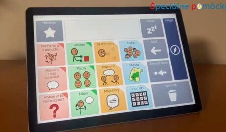 Grid 3 program - Ukážka Voco Chat symbolovej komunikácie - autizmus, Afázia, NKS...