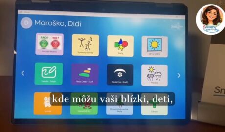 ADROS pomáha od 2009
Augmentatívna a alternatívna komunikácia
Program na hlasový...