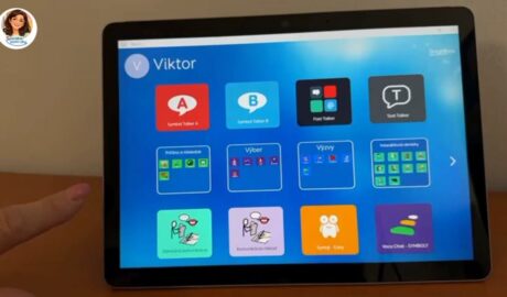 Grid 3 a Tablet  Aj takto rýchlo viete ovládať dotykovú komunikačnú  pomôcku  AA...