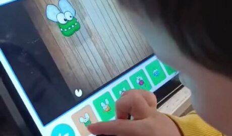 Grid 3  aktivita na nácvik pozornosti a motoriky  výzva  lietajúci hmyz a výber ...