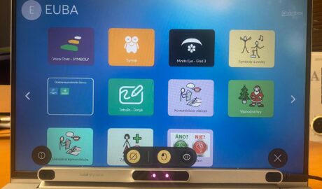 Moderná AAK/AAC pomôcka  Ekonomická univerzita Bratislava využíva na vzdelávanie...