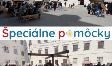 Veľká noc na hrade v Bratislave  A Špeciálne pomôcky boli pri tom  Kto bol tiež?...