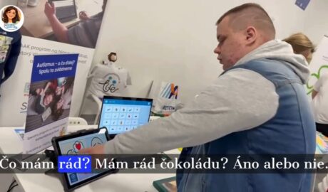 Ďalšie podnetné stretnutie s Ľubkom  Autizmus a #bratislava  AAK/AAC   
#modrahl...