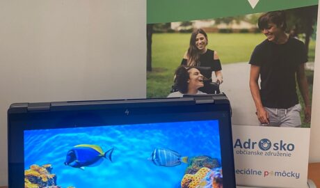 Ukážka dotykových pomôcok pre AAK/AAC 
 Program Communicator 5 Gold 
 Program Gr...
