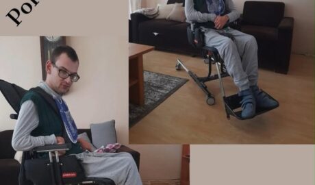 Špeciálna polohovacia stolička pre deti so špeciálnymi potrebami  pohodlnejšie v...