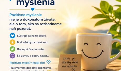 Dnes si pripomeňme, že pozitívny prístup dokáže meniť nielen náš pohľad na svet...